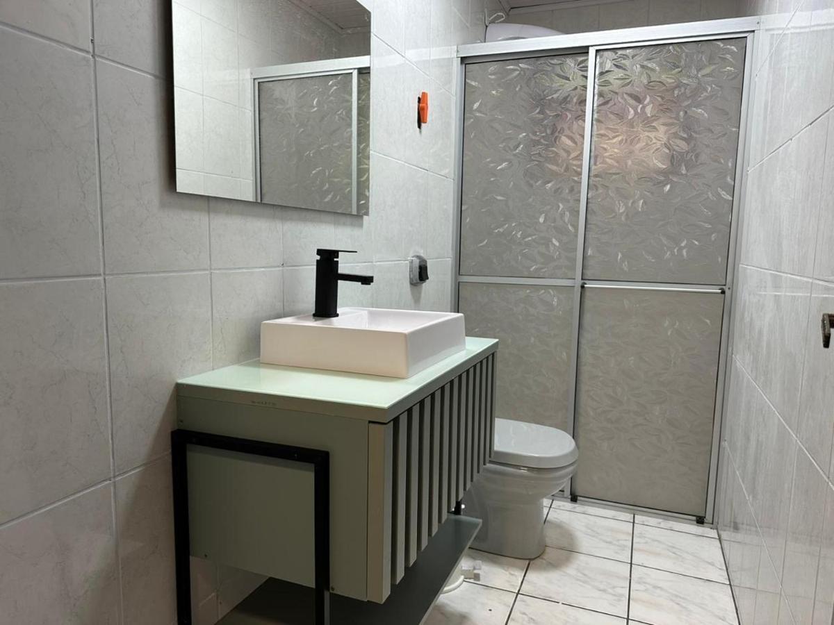 Casa Com Visao Panoramica No Centro De Nova Trento Apartman Kültér fotó